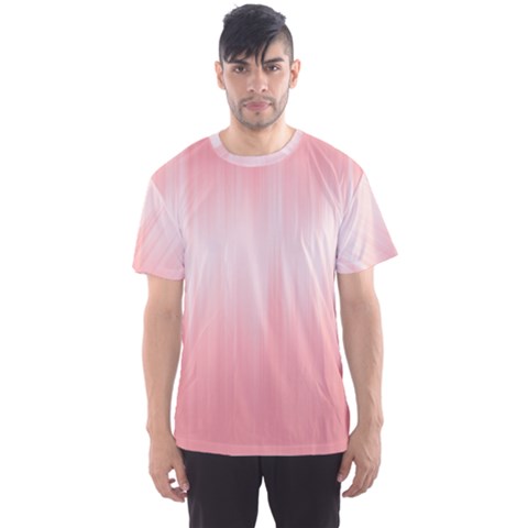 Fresh Pink Ombre Men s Sport Mesh Tee by SpinnyChairDesigns