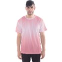 Fresh Pink Ombre Men s Sport Mesh Tee View1