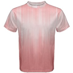 Fresh Pink Ombre Men s Cotton Tee by SpinnyChairDesigns