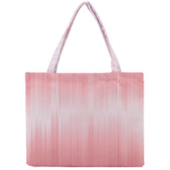 Fresh Pink Ombre Mini Tote Bag by SpinnyChairDesigns