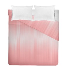 Fresh Pink Ombre Duvet Cover Double Side (full/ Double Size) by SpinnyChairDesigns