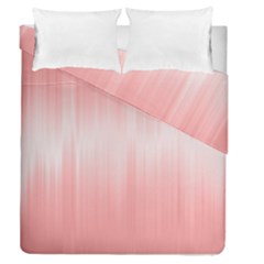 Fresh Pink Ombre Duvet Cover Double Side (queen Size) by SpinnyChairDesigns