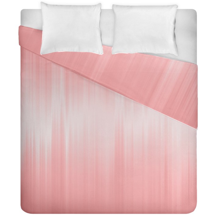 Fresh Pink Ombre Duvet Cover Double Side (California King Size)