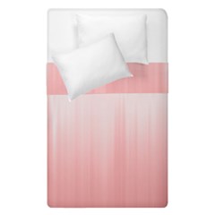 Fresh Pink Ombre Duvet Cover Double Side (single Size) by SpinnyChairDesigns