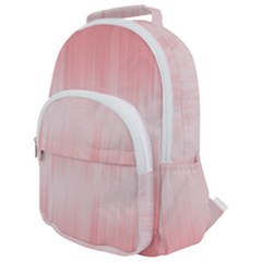 Fresh Pink Ombre Rounded Multi Pocket Backpack by SpinnyChairDesigns