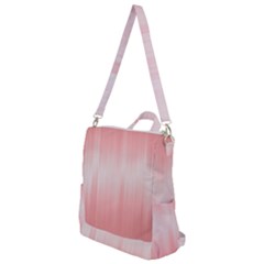 Fresh Pink Ombre Crossbody Backpack by SpinnyChairDesigns