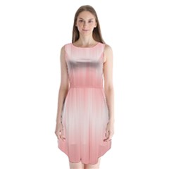 Fresh Pink Ombre Sleeveless Chiffon Dress   by SpinnyChairDesigns