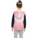 Fresh Pink Ombre Kids  Hooded Puffer Vest View2