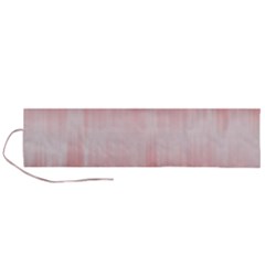 Fresh Pink Ombre Roll Up Canvas Pencil Holder (l) by SpinnyChairDesigns