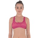 Blush Pink Octopus Swirls Got No Strings Sports Bra View1