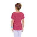 Blush Pink Octopus Swirls Kids  One Piece Tee View2