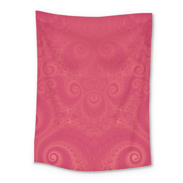 Blush Pink Octopus Swirls Medium Tapestry