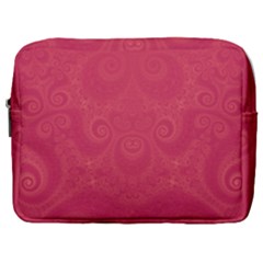 Blush Pink Octopus Swirls Make Up Pouch (large) by SpinnyChairDesigns