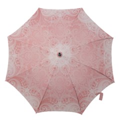 Pretty Pink Spirals Hook Handle Umbrellas (small) by SpinnyChairDesigns