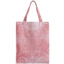 Pretty Pink Spirals Zipper Classic Tote Bag View1