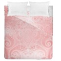 Pretty Pink Spirals Duvet Cover Double Side (Queen Size) View1