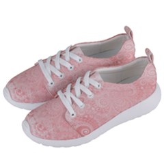 Pretty Pink Spirals Women s Lightweight Sports Shoes by SpinnyChairDesigns