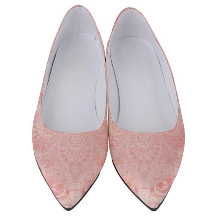 Pretty Pink Spirals Women s Low Heels