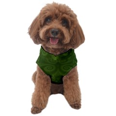 Forest Green Spirals Dog Sweater