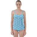 Waves Twist Front Tankini Set View1