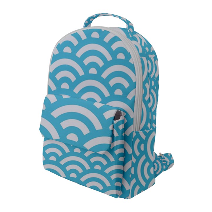 Waves Flap Pocket Backpack (Large)