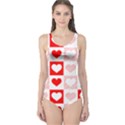 Hearts  One Piece Swimsuit View1