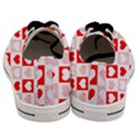 Hearts  Men s Low Top Canvas Sneakers View4