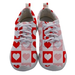 Hearts  Athletic Shoes by Sobalvarro