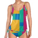 Squares  Tankini Set View1