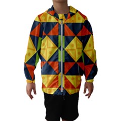 Africa  Kids  Hooded Windbreaker by Sobalvarro