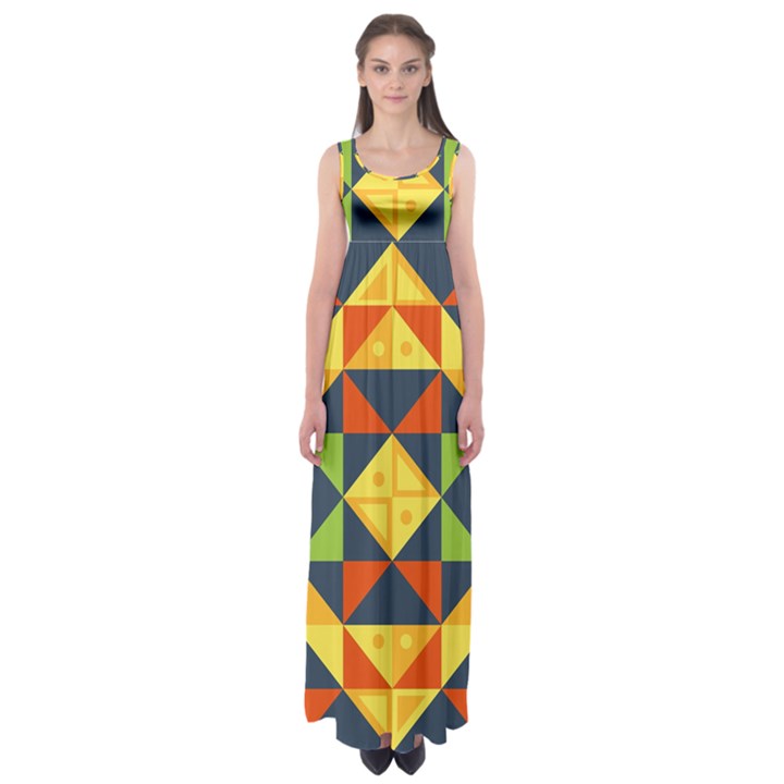 Africa  Empire Waist Maxi Dress