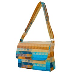 Mosaic  Full Print Messenger Bag (s) by Sobalvarro