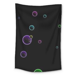 Bubble Show Large Tapestry by Sabelacarlos