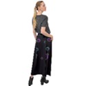 Bubble show Velour Split Maxi Skirt View2