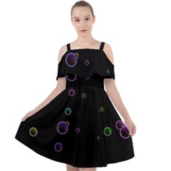 Bubble Show Cut Out Shoulders Chiffon Dress by Sabelacarlos