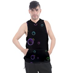 Bubble In Dark Men s Sleeveless Hoodie by Sabelacarlos