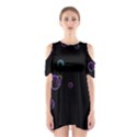 Bubble in dark Shoulder Cutout One Piece Dress View1