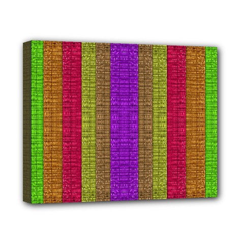 Colors Of A Rainbow Canvas 10  X 8  (stretched) by pepitasart