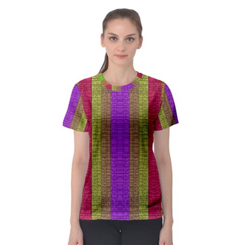 Colors Of A Rainbow Women s Sport Mesh Tee by pepitasart