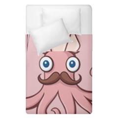 Squid Chef Cartoon Duvet Cover Double Side (single Size) by sifis