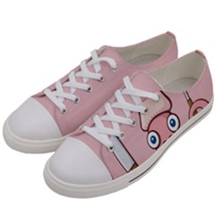 Squid Chef Cartoon Women s Low Top Canvas Sneakers by sifis