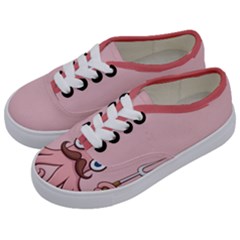 Squid Chef Cartoon Kids  Classic Low Top Sneakers by sifis