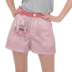 Squid Chef Cartoon Ripstop Shorts by sifis