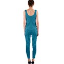 Cerulean Blue Spirals One Piece Catsuit View2