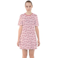 Squid Chef Pattern Sixties Short Sleeve Mini Dress by sifis