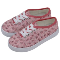 Squid Chef Pattern Kids  Classic Low Top Sneakers by sifis