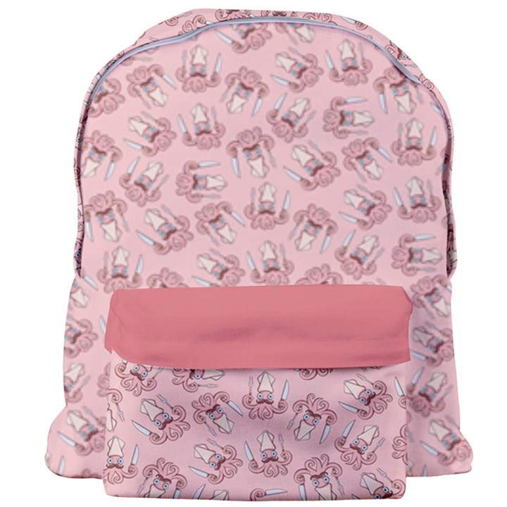 Squid Chef Pattern Giant Full Print Backpack