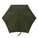 Rustic Green Brown Swirls Mini Folding Umbrellas View1