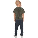 Rustic Green Brown Swirls Kids  Sports Tee View2