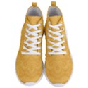 Golden Honey Swirls Men s Lightweight High Top Sneakers View1